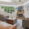 lounge with seating table and tv