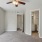 bedroom with carpet and doorways