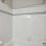 a tiled bathtub