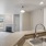 kitchen with view of a living room