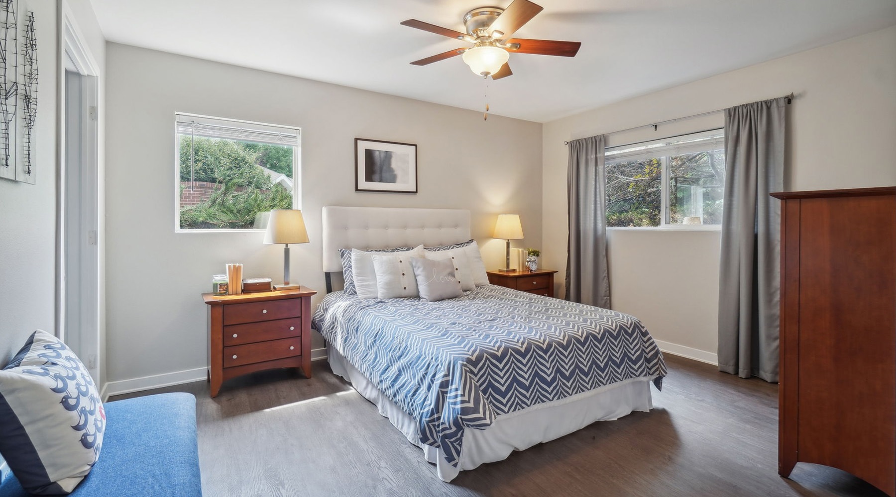 Beautiful bedrooms to fit every need a bedroom with bed lamps and windows